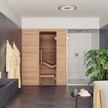 Sauna baia - Luxuriöser Touch auf kleinstem Raum